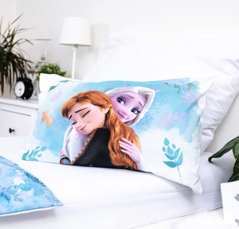 Jerry Fabrics Children's Bed Linen 100 x 135 cm Toddler Baby Bed Bedding Set Cotton Duvet Cover Oeko-Tex Standard for Frozen Anna Elsa Olaf Sven Kristoff - Image 4