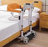 【Beliebige Höhenverstellung】: Heben mit entgegengesetzter Hand, klappbares Griffdesign, bequem und nicht im Weg. Die niedrigste einstellbare Höhe des Sitzes beträgt 47,5 cm über dem Boden; Die höchste einstellbare Höhe des Sitzes beträgt 67,5 cm über dem Boden. Komfort für Ihre Bedürfnisse in unterschiedlichen Höhen