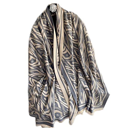 Foulard Couverture d'Hiver contre le Froid : Châle Chaud en Cachemire