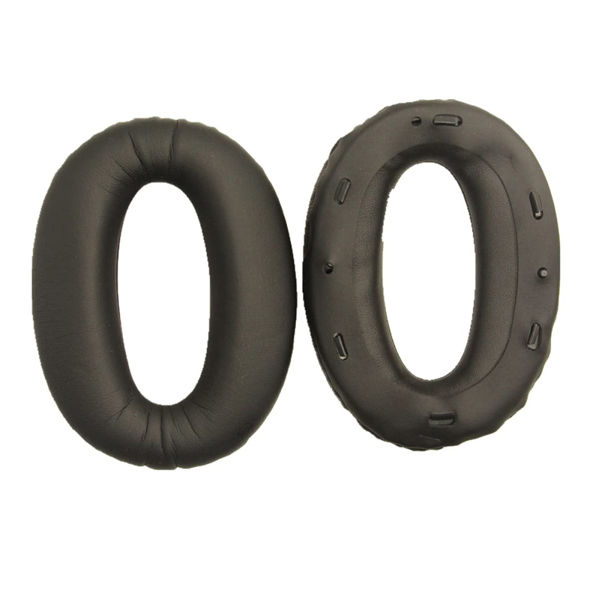 Mobestech Accesorios para Auriculares 3 Pares Cojín De Almohadillas para Los Oídos Almohadillas De Reemplazo para Los Oídos Almohadillas De Cuero Proteico Reemplazar Estuche De Cuero