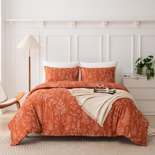 Luwoei Ropa de cama de 135 x 200 cm 2 piezas