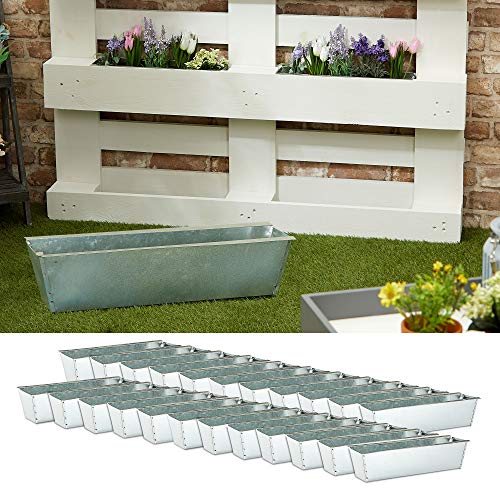 Cepewa Pflanzkasten passend für Europaletten aus Kunststoff oder...