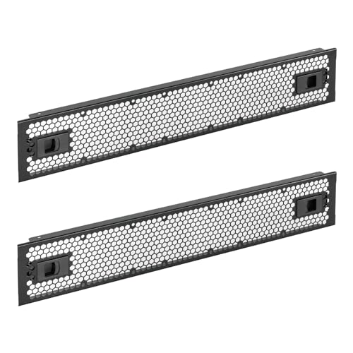 Tecmojo 2�p�b�N 2U ���b�N �������u�����N�p�l�� ��Ԉ����X�`�[�����b�N�p�l�� ���b�N�}�E���g�v���[�g 19�C���`�T�[�o�[���b�N�G���N���[�W���܂��̓l�b�g���[�N�L���r�l�b�g�p �X�i�b�v�C���^�C�v�}�E���g �u���b�N