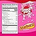 Snack Pack Pink STARBURST Flavored Juicy Gels Cups, 3.25 oz, 6 Count