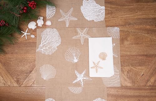 Set de 6 Servilletas de Tela C&F Home Blanco 18 x 18 in miniatura 6