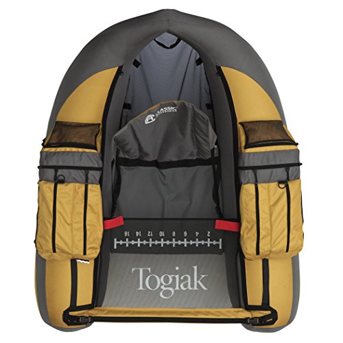Classic Accessories Togiak Inflatable Fishing Float Tube With Backpack Straps