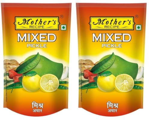 Image of Mother's RECIPE Mixed Pickle (Roi) Pouch, 500 g (Pack of 2)