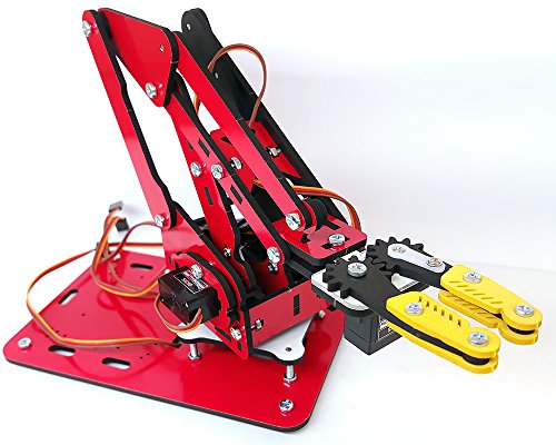 MicroBotLabs ArmUno 2.0 Robotic Arm Kit MeArm and Arduino Compatible...