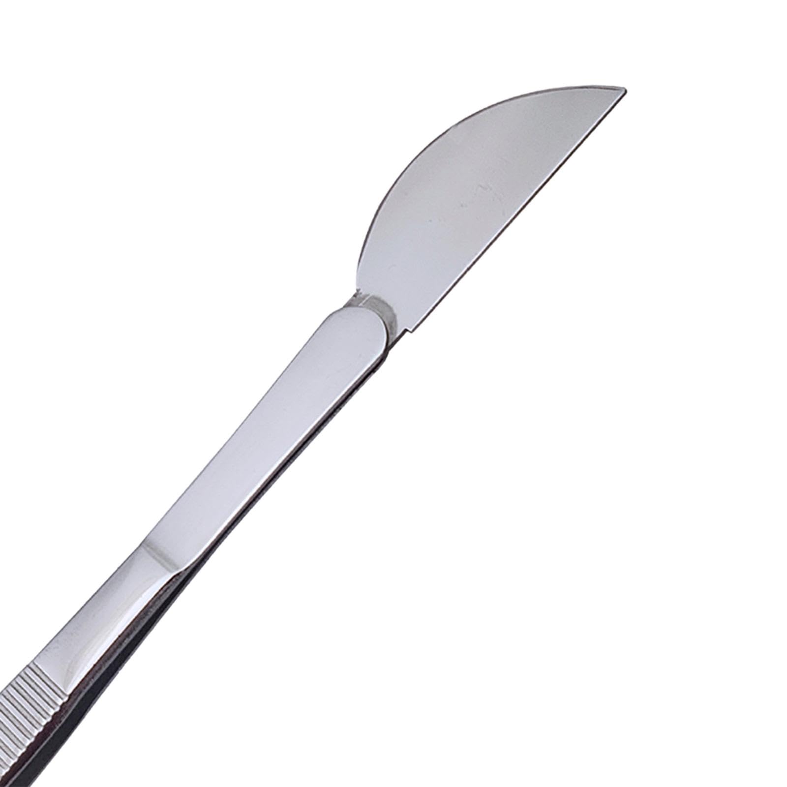 Soil Loosening Tweezer, Fish Tank Tweezer, 9.06'' Clip Lightweight Stainless Steel Tweezer, Bonsai Tweezer for Garden, Lawn, Bonsai, Aquarium Yard, straight blade