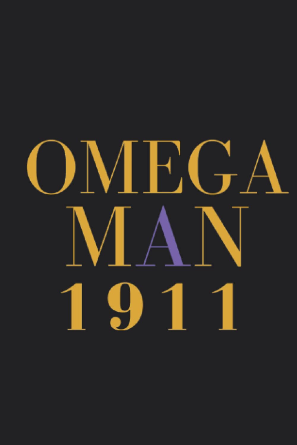 OMEGA PSI PHI JOURNAL / NOTEBOOK: Omega Psi Phi Purple and Gold Fraternity Journal, ΩΨΦ EST. 1911 Notebook. |6x9|120 Pages, Notebook for Meetings, ... Gift, Purple and Gold Classic Journal