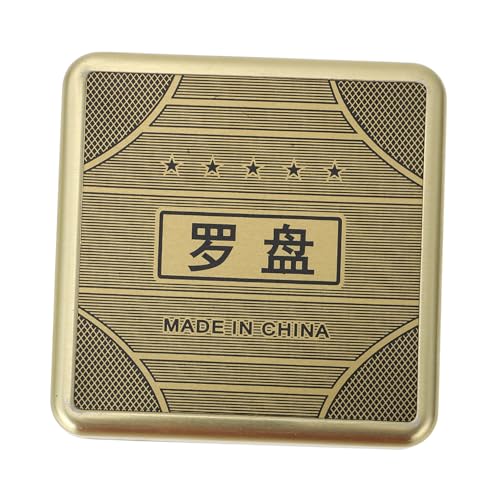 Brújula de Supervivencia Camping Feng Shui 10cm Aleación miniatura 1