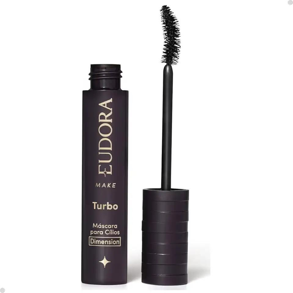 Máscara De Cílios Turbo Dimension Eudora Make 10G