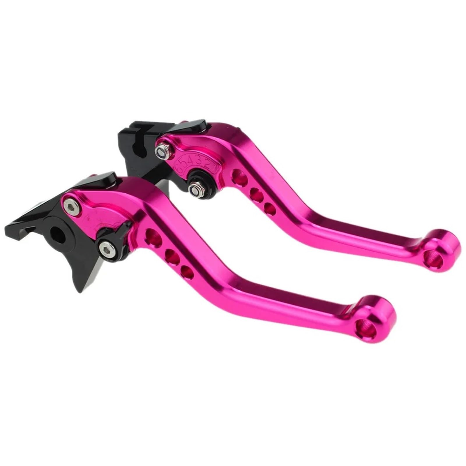Pdaazvg Short Pink Brake Lever Handle For Aprilia For Rs125 Rs 125 2006-2012 2009 2008 2007 Motorcycle Brake Clutch Lever Aluminum Levers Motorcycle Lever Blades(Short Pink)