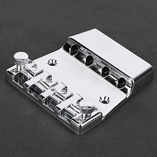 Guitar Bridge, Bass Bridge, Performance Profissional de Prata para Músico Presente Guitarrista Guita