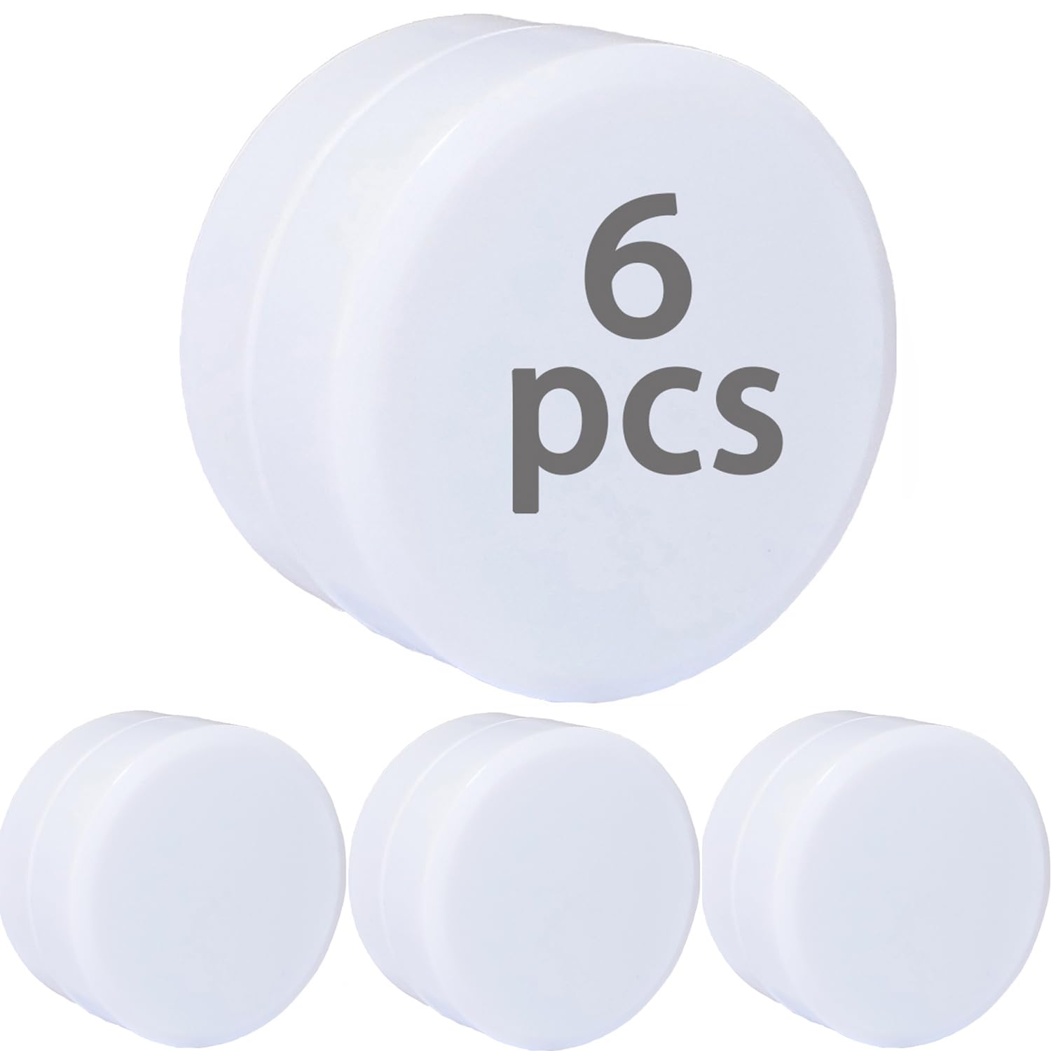 6 PCS Shower Curtain Weights Bottom, Magnetic Heavy Duty Weights Premium Shower Curtain Liner Clips Added Weight, Work for Drapery, Tablecloth, Flag,Outdoor Curtain 3 Pack(White)-image-32