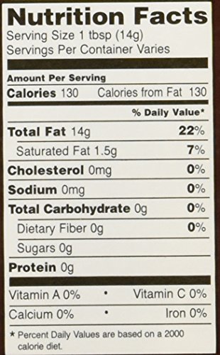 Kinloch Plantation Products Pecan Oil, One 1000 Ml Bottle #TOP3