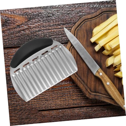 Cortadora Healifty para papas onduladas acero inox miniatura 4