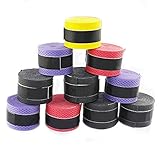 10pcs Anti-slip Badminton Tennis Racquet Racket Grip Overgrip Tape (Random Color)