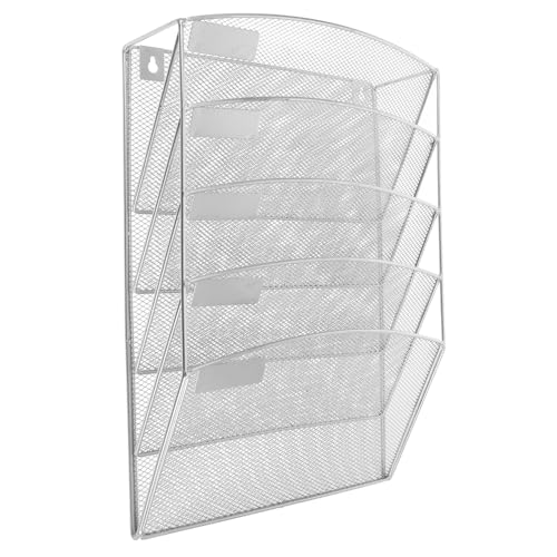 Angoily 1 セット式ファイルオーガナイザー 段メッシュファイルラック 用 納