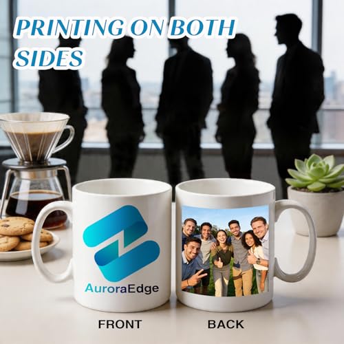 Made in USA-Custom Personalized Coffee Mug with Picture/Logo/Text/Name 11oz - Image 2