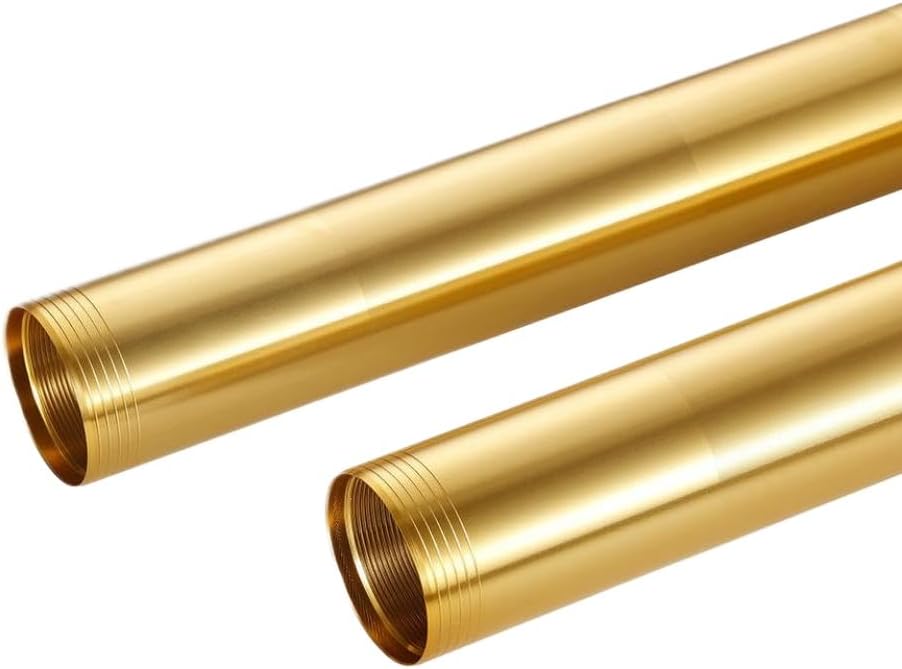 Front Outer Fork Tubes Compatible with R1200R (2011-2014), R nineT (2015), S1000R (2013-2016), S1000RR (2008-2018) – 490mm Aluminum Anodized