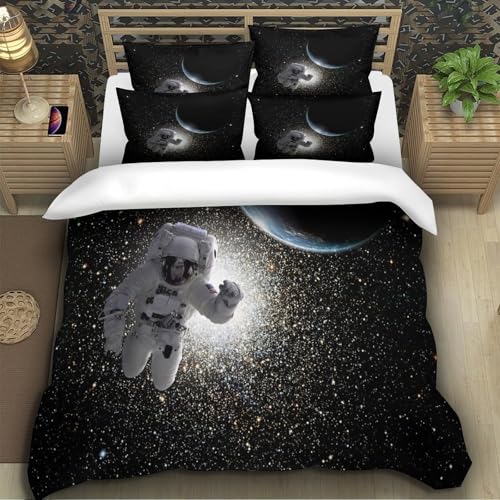 Housse de couette 3D imprimée chiens pour chambre de couple - 5