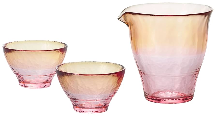 Amazon.co.jp: アデリア(ADERIA) 津軽びいどろ 日本酒 酒器