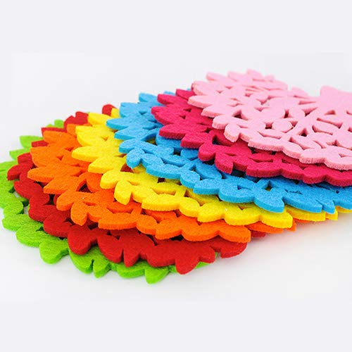Sottobicchieri Creativi A Forma Di Albero In Tessuto Non Tessuto - Antiscivolo, Assorbenti E Termici - Set Da 1 - Ideale Per Regalo E Decorazione Casa