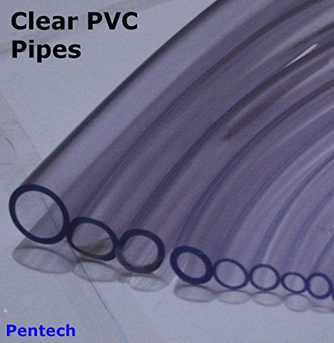 8mm ID x 11mm OD 10 Metres Clear PVC Tubing Food Grade Water Pipe UK Supplier Hose Tube Hydroponics Fish Aquarium Pond Pump
