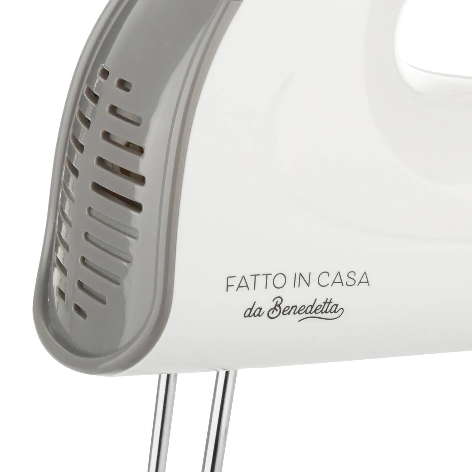 Fatto in Casa da Benedetta – Sbattitore elettrico da Cucina (5 Velocità + Funzione Turbo) con doppio Set di Fruste lunghe per Montare e Impastare, Potenza 500 W