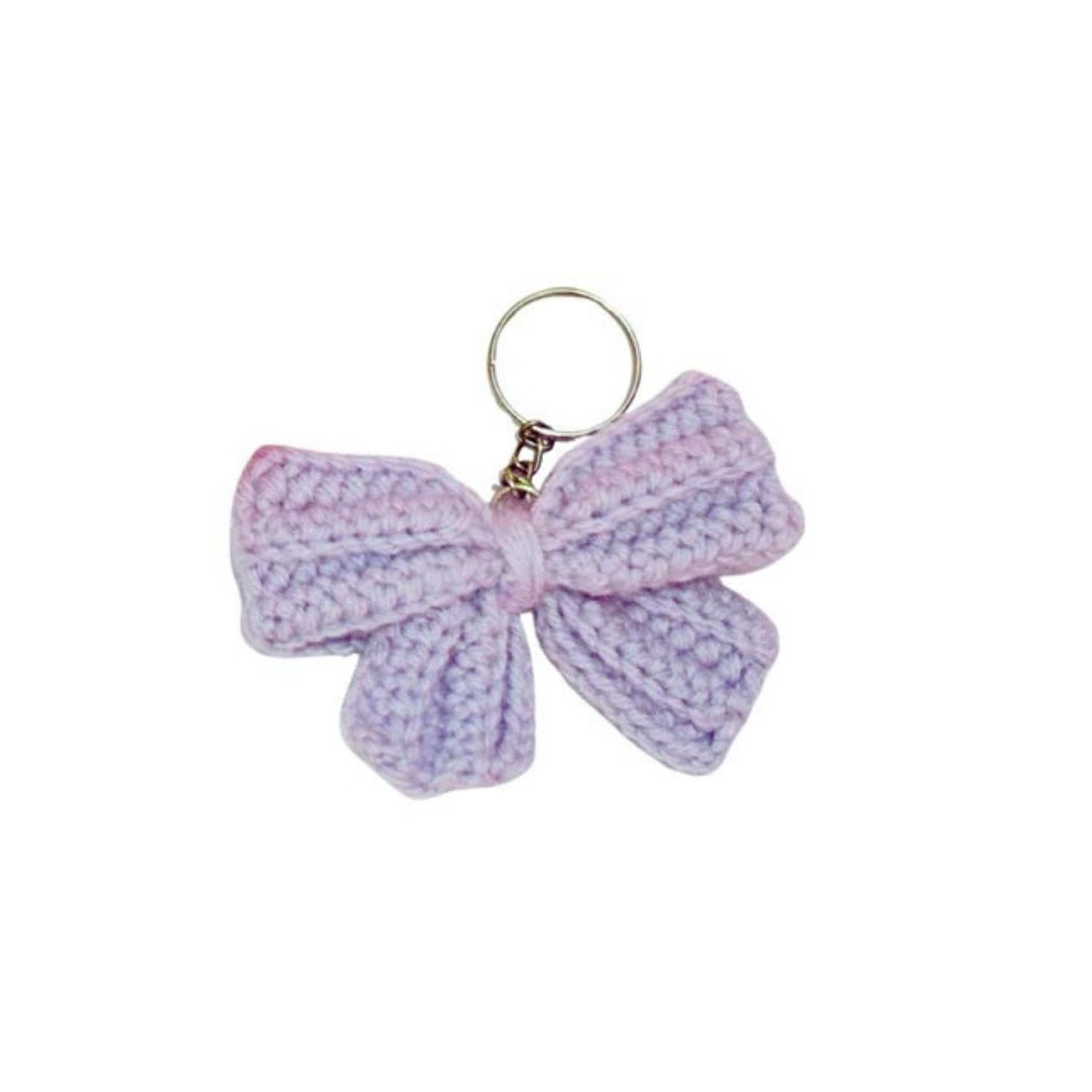 Handmade Crochet Bow Keychain for Bags & Keys | Cute Bow Bag Charm Accessory | Premium Handcrafted Gift by Women Artisans-image-44