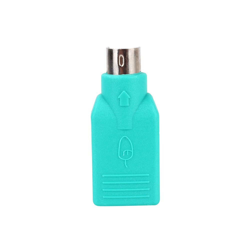 VGEBY Adapter USB żeński na PS2 męski wymienny konwerter USB dla klawiatury i myszy