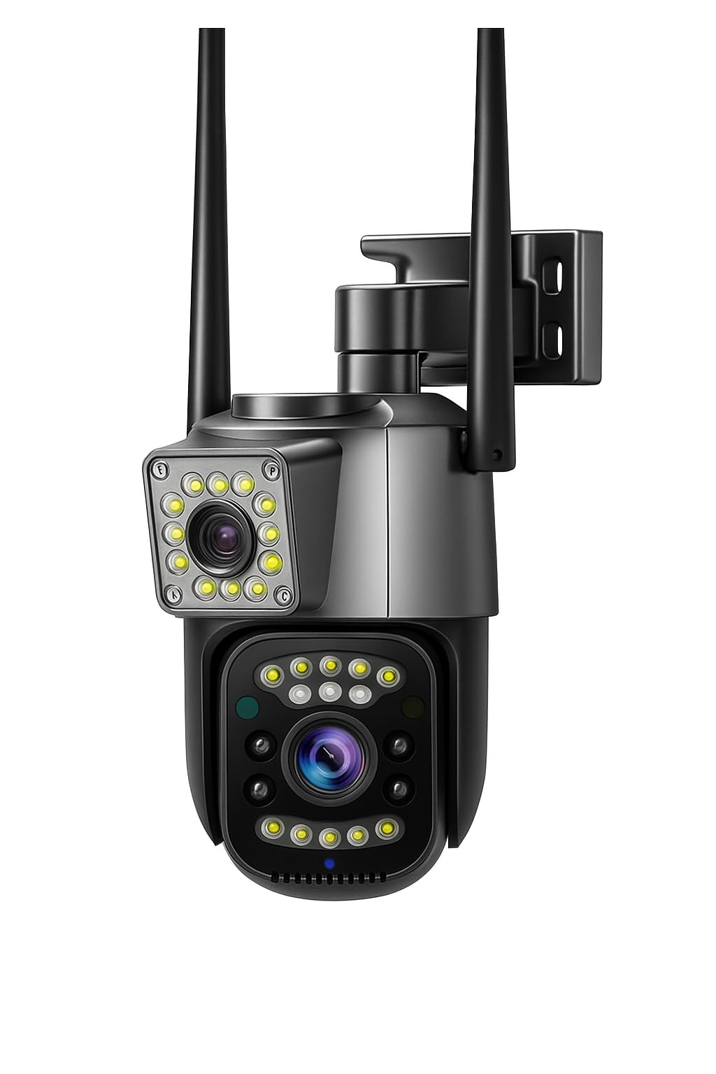 Maizic Smarthome Supercam 5+5MP FHD 4G Sim Based Smart Outdoor Camera with Dual Lens/Dual Screen, Human Detection, Color Night Vision, IP66 Waterproof, SD Card Support (Up to 128GB)-picture-14