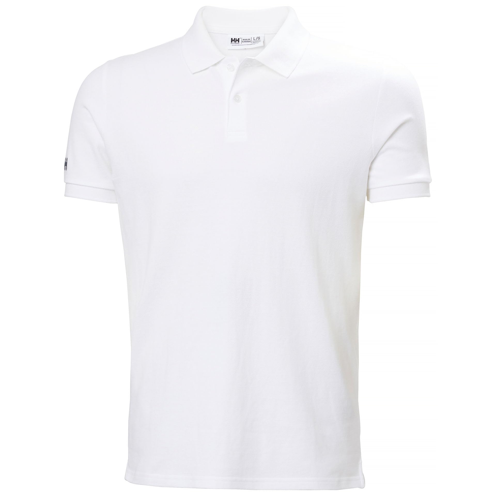 Helly Hansen Mens Crew Polo, White, M