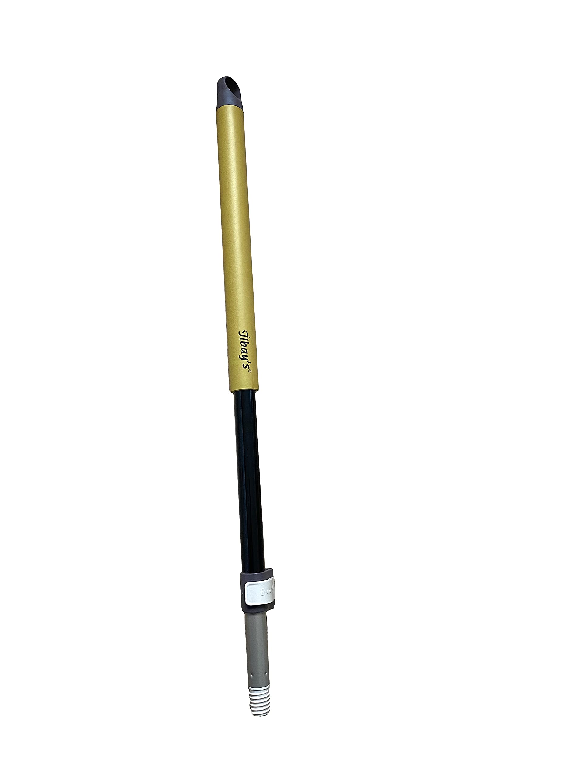 ilbay's Juego de fregona de aluminio de 60 cm y paño de microfibra.