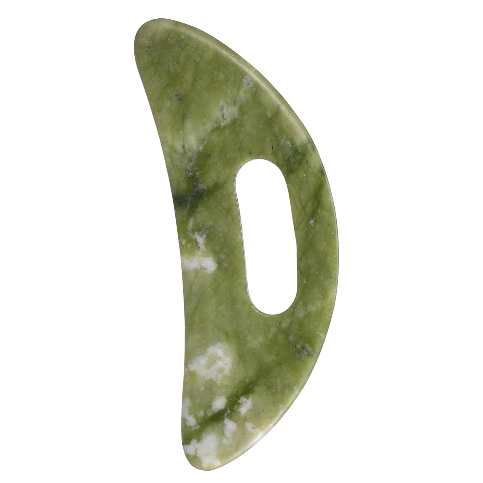 PACKOVE 10 Pièces Panneau De Grattage Vert Grattoir De Visage De Jade Cou Outils De Soins De La Peau Soin Du Visage Masseur Grattant Massage Pierre Planche Xiuyu