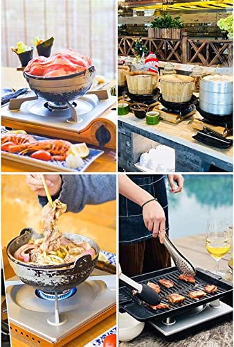 Gasherd Portable Butan Automatische Zündung mit Tragetasche Outdoor Windproof Wild Mini Gas Barbecue Camping