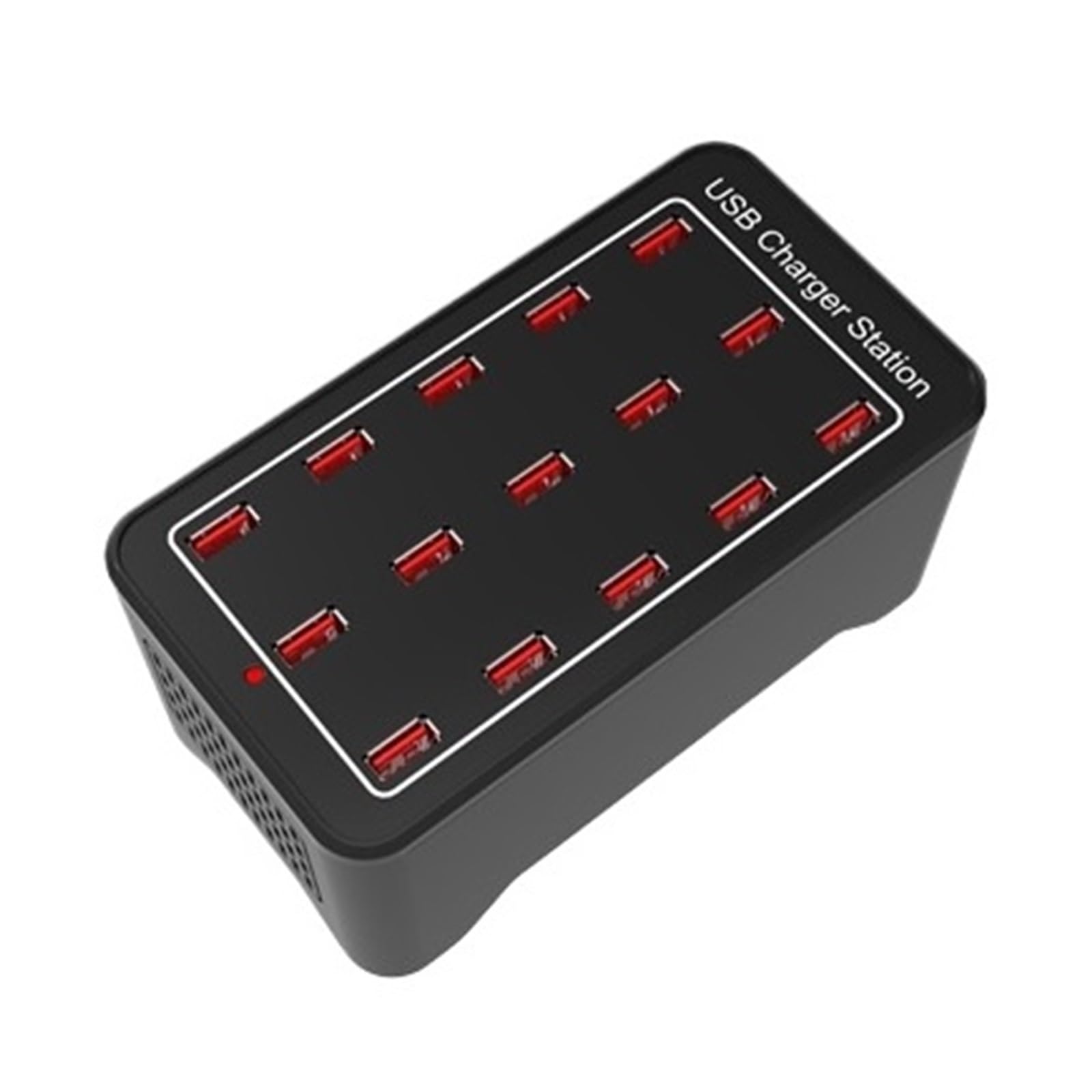 Cargador USB De 50/100/150W, Estación De Carga Rápida Universal For Escritorio, HUB De 10/15/20/25/30 Puertos, Adaptador De Corriente For Teléfono Móvil Cargador Rápido(15-Port USB(100W))
