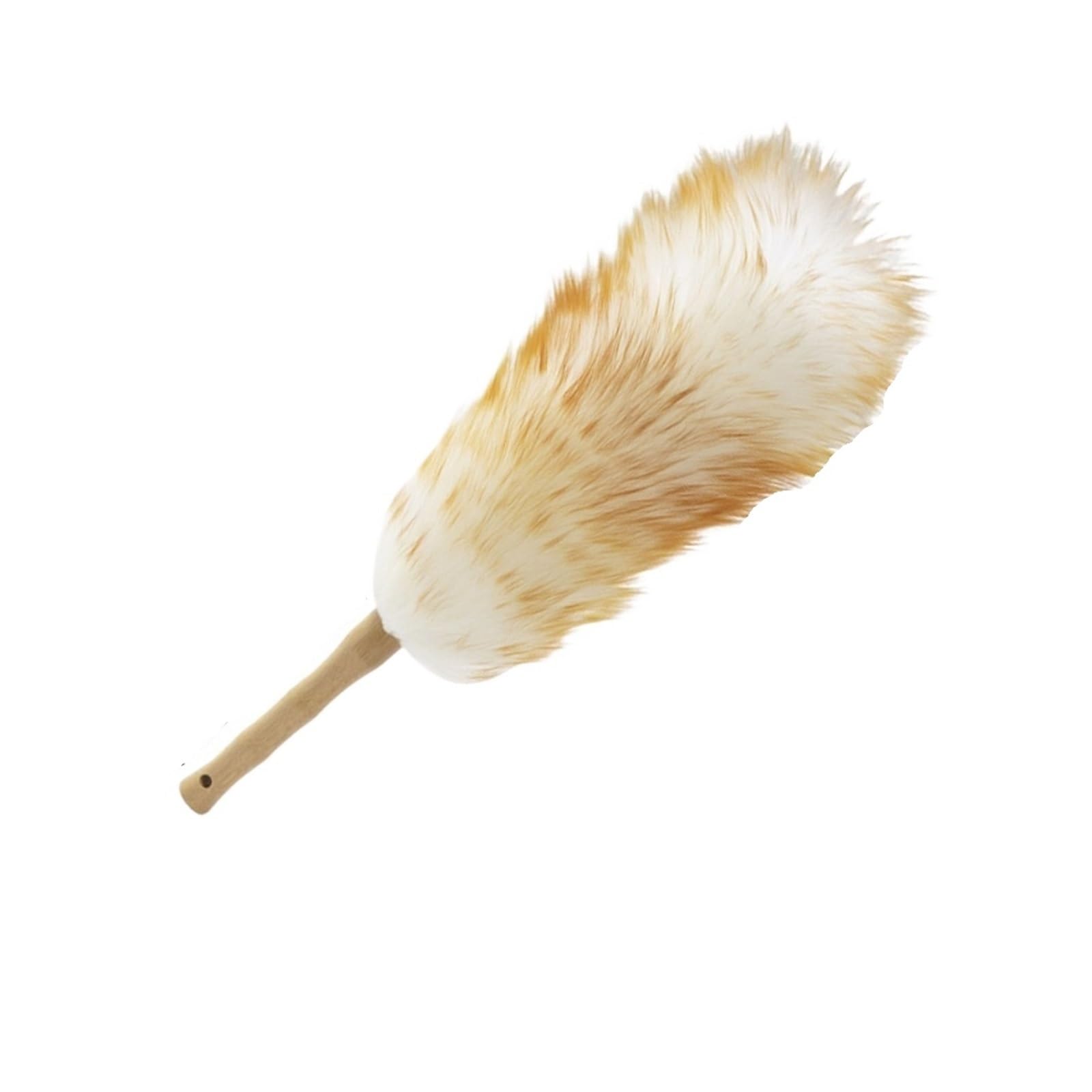 Dusters For Cleaning Multipurpose Wool Duster Brush Long Handle Furniture Feather Washable Cleaning Houseware Tools(S)