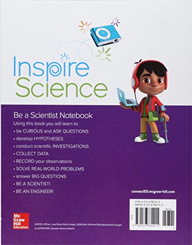 Inspire Science Grade 1, Be a Scientist Notebook - Image 2