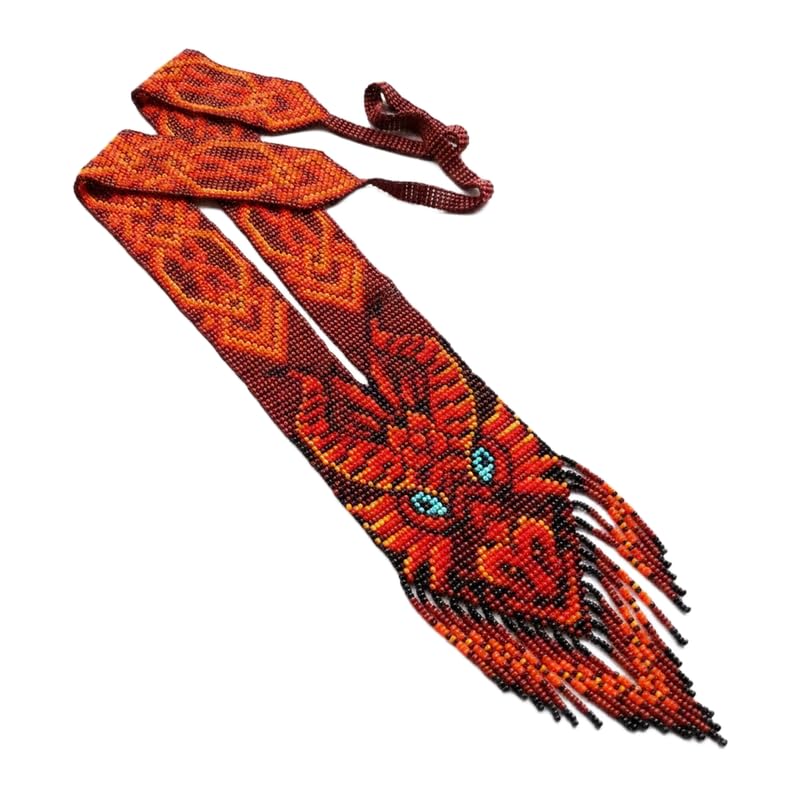 Collier Gerdan ukrainien pour sublimer vos tenues bohèmes chic multicolore