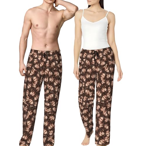 Custom Pajama Pants for Women Men with Face on them Custom Pajamas for Husband Wife Anniversaries Gifts for Lover2