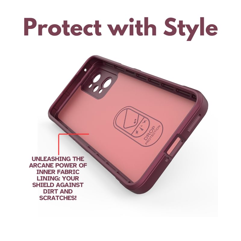Image of Coko Back Case Cover for Realme GT Neo 2 5G, Compatible for Realme GT Neo 2 5G Back Case Cover, Matte Case with Inner Lining, Liquid Silicon Magic Case with Side Grip Camera Protection (TPU, Plum)
