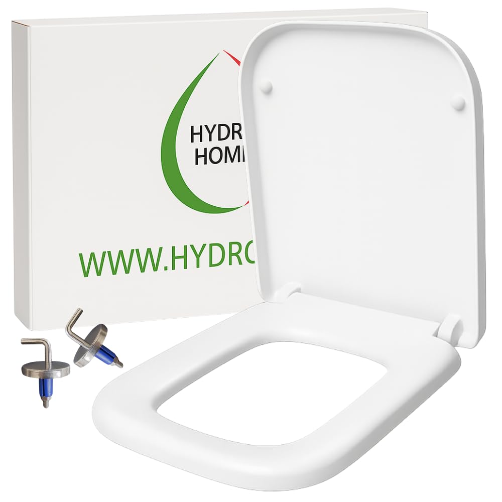 HYDRO HOME WC-Sitz Mit Wärmeisolation – Verstellbar, Von Oben Montierbar, Passt Zu Smile Cielo