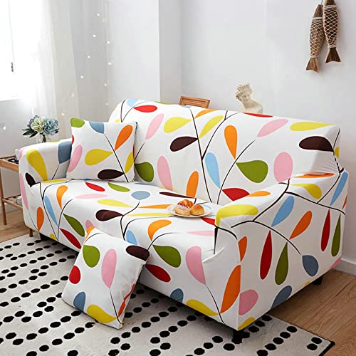 Funda de sofa para salon familiar KnSam protector elástico lavable multicolor 5