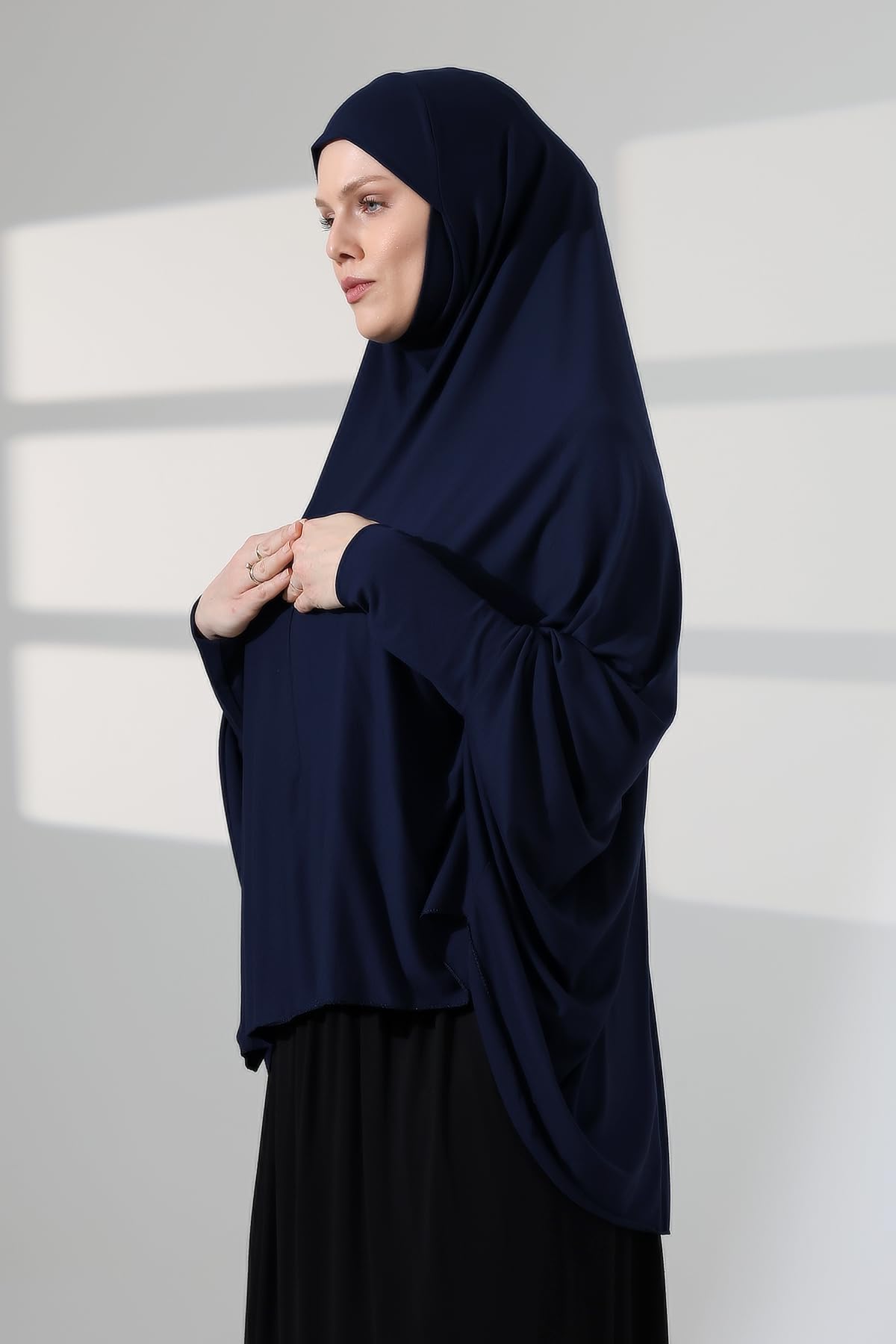 ihvan online, Frauen Muslim Hijab Cover, islamischer Khimar, lange Salah -Kleidung. Gebet Hijab für Frauen