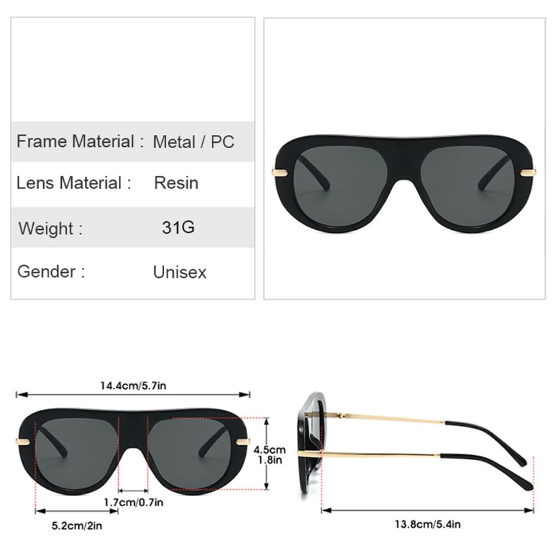 Occhiali da sole da donna, lenti colorate, occhiali da sole UV400, occhiali da sole da uomo alla moda