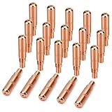 SUNJOYCO 20 PCS 0.035' Welding Tips, T-M035 Contact Tip, MIG Welder Tips Compatible with Miller MDX Diffuser D-M100 D-M250 MIG Welding Gun