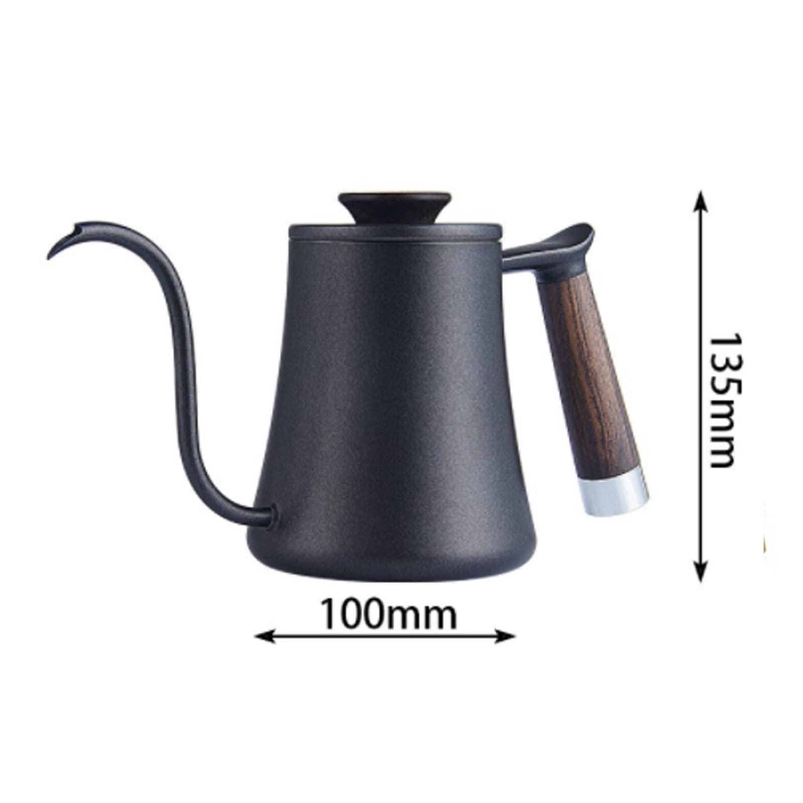 Jarra de café Cafetera elaborada a mano Cafetera de boca fina Conjunto de electrodomésticos de café de acero inoxidable Caño largo Olla de agua Olla de filtro de goteo Inauguración de la casa cafetera