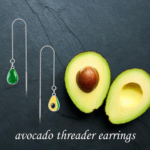 Butterfly/Axolotl/Ladybug/Cow/Spider/Avocado/Pearl/Palm Tree/Polaris/Leaf Earrings S925 Sterling Silver Animal Christmas Jewelry Gifts for Women Girls2